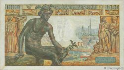 1000 Francs DÉESSE DÉMÉTER FRANCE  1943 F.40.21 TB+