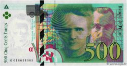 500 Francs PIERRE ET MARIE CURIE FRANCE  1994 F.76.01 SPL+