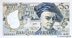 50 Francs QUENTIN DE LA TOUR FRANCE  1984 F.67.10