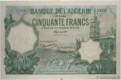 50 Francs ALGÉRIE  1936 P.080a