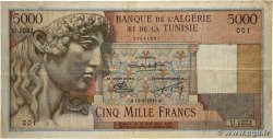 5000 Francs Numéro spécial ALGÉRIE  1952 P.109b