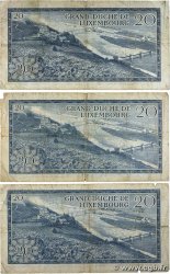 20 Francs Lot LUXEMBURG  1966 P.54a S