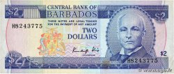 2 Dollars BARBADOS  1986 P.36