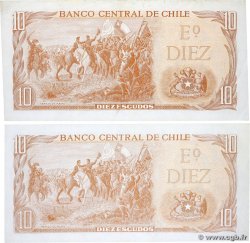 10 Escudos Lot CHILE
  1970 P.143 MBC+