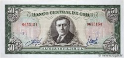 50 Escudos CHILE  1964 P.140b