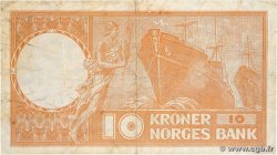 10 Kroner NORVÈGE  1971 P.31f F