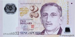 2 Dollars SINGAPORE  2005 P.46a