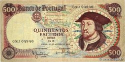 500 Escudos PORTUGAL  1966 P.170a