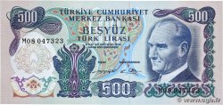 500 Lira TURQUIE  1974 P.190d pr.NEUF