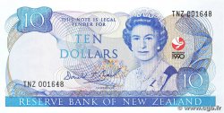 10 Dollars Commémoratif NEW ZEALAND  1990 P.176 UNC-