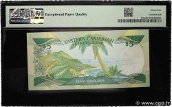 5 Dollars EAST CARIBBEAN STATES  1986 P.18k fST+