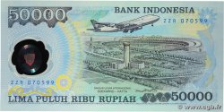 50000 Rupiah Commémoratif INDONESIA  1993 P.134a q.FDC