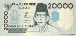 20000 Rupiah INDONESIA  2001 P.138d FDC