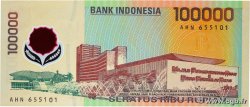 100000 Rupiah INDONESIA  1999 P.140 FDC