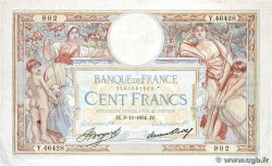 100 Francs LUC OLIVIER MERSON grands cartouches FRANCE  1934 F.24.13