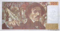 100 Francs DELACROIX modifié FRANCE  1978 F.69.01d TB+