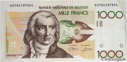 1000 Francs BELGIUM  1980 P.144a