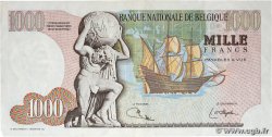 1000 Francs BELGIUM  1975 P.136b VF