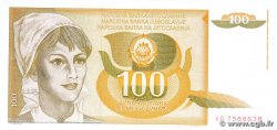 100 Dinara YUGOSLAVIA  1990 P.105