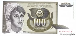 100 Dinara YUGOSLAVIA  1991 P.108