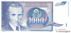 1000 Dinara YUGOSLAVIA  1991 P.110