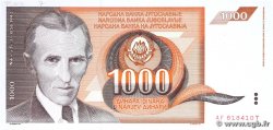 1000 Dinara YUGOSLAVIA  1990 P.107