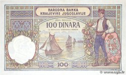 100 Dinara JUGOSLAWIEN  1929 P.027b VZ