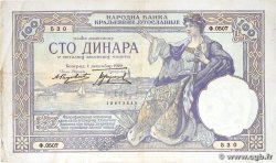 100 Dinara YUGOSLAVIA  1929 P.027b