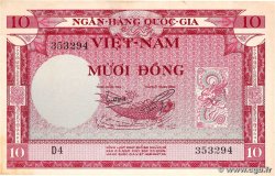 10 Dong VIET NAM SOUTH  1955 P.03a AU-