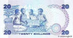 20 Shillings KENYA  1986 P.21e AU-