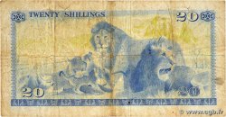 20 Shillings KENYA  1977 P.13d G