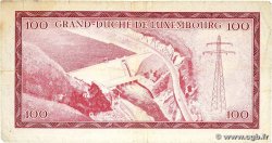 100 Francs LUXEMBURGO  1963 P.52a RC