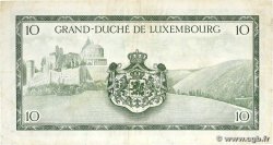 10 Francs LUXEMBOURG  1954 P.48a TB