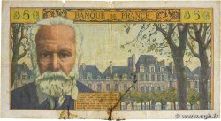 5 Nouveaux Francs VICTOR HUGO FRANCE  1961 F.56.07 AB