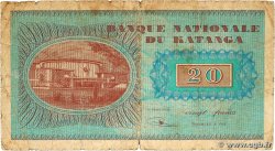 20 Francs KATANGA  1960 P.06a B