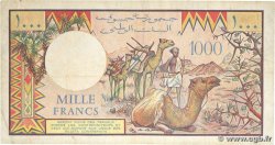 1000 Francs DJIBOUTI  1991 P.37d VG