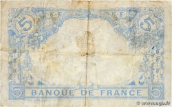 5 Francs BLEU FRANCE  1915 F.02.31 VF-