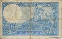 10 Francs MINERVE Numéro spécial FRANCE  1916 F.06.01 B