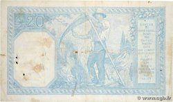 20 Francs BAYARD FRANKREICH  1918 F.11.03 SGE