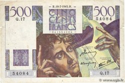 500 Francs CHATEAUBRIAND FRANCE  1945 F.34.01