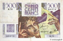 500 Francs CHATEAUBRIAND FRANCE  1946 F.34.05 F