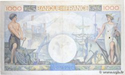 1000 Francs COMMERCE ET INDUSTRIE FRANCE  1940 F.39.02 VF