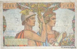 5000 Francs TERRE ET MER FRANCE  1951 F.48.03 TB