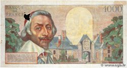 10 NF sur 1000 Francs RICHELIEU FRANCE  1957 F.53.01 B+