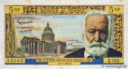 5 Nouveaux Francs VICTOR HUGO FRANKREICH  1965 F.56.19 fSS