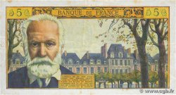 5 Nouveaux Francs VICTOR HUGO FRANCE  1965 F.56.19 F+