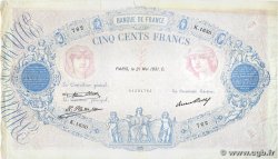 500 Francs BLEU ET ROSE FRANKREICH  1931 F.30.34 S