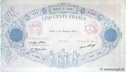 500 Francs BLEU ET ROSE FRANCE  1930 F.30.33