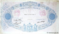 500 Francs BLEU ET ROSE FRANKREICH  1933 F.30.36 S