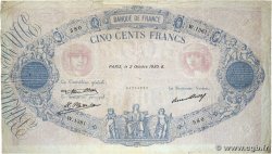 500 Francs BLEU ET ROSE FRANCE  1930 F.30.33